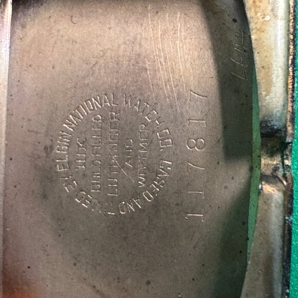 Vintage Elgin Deluxe 17817 Men’s Wristwatch 17 Jewels Gold-Filled Case works- 07 - Picture 7 of 9